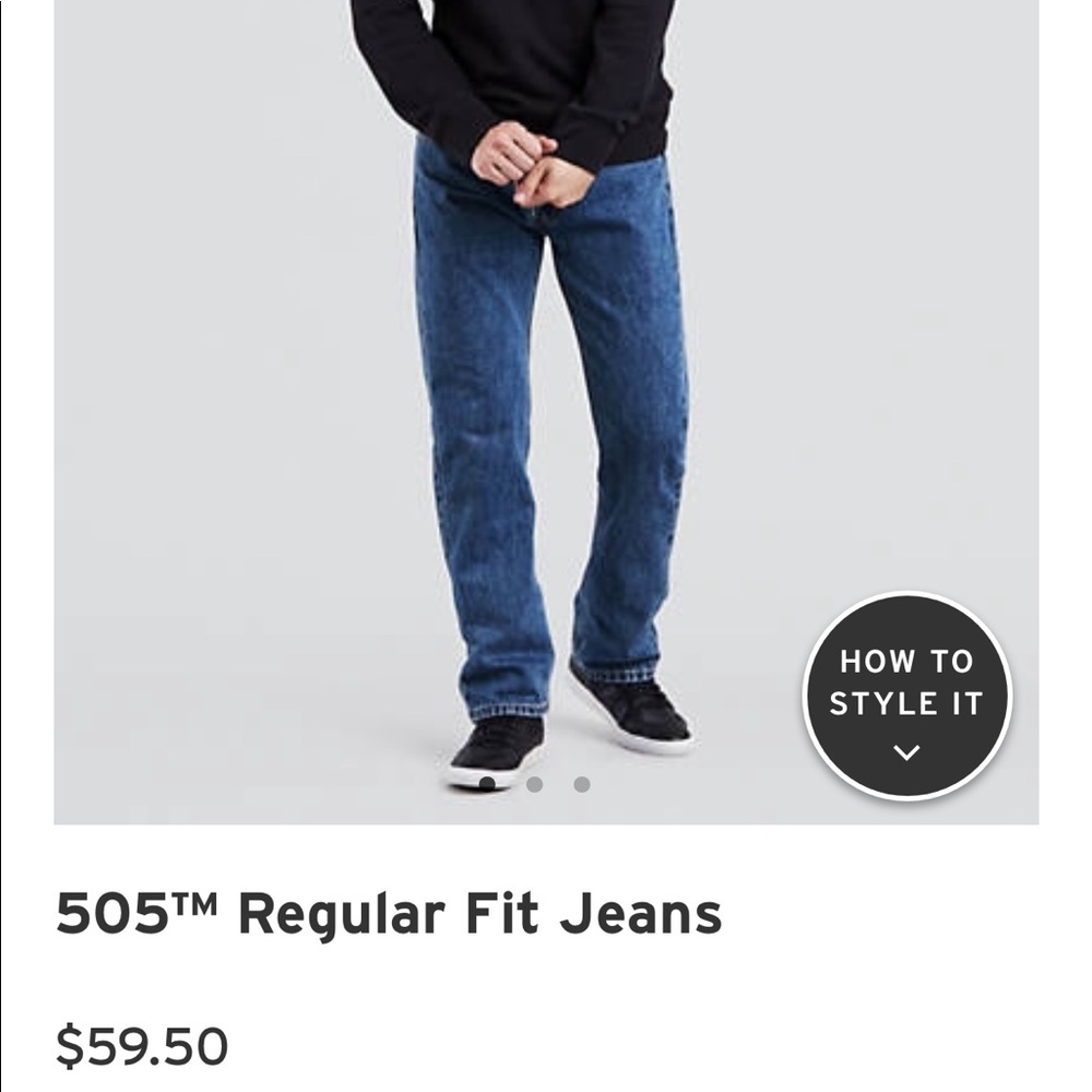 Levi Men’s Jeans